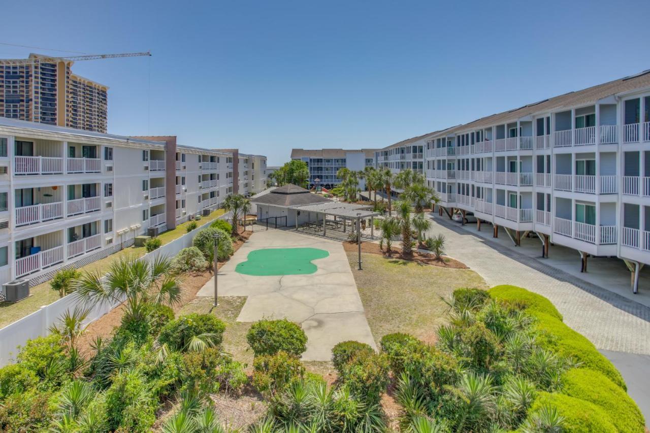 Myrtle Beach Condo With Screened Deck Walk To Beach Exterior photo